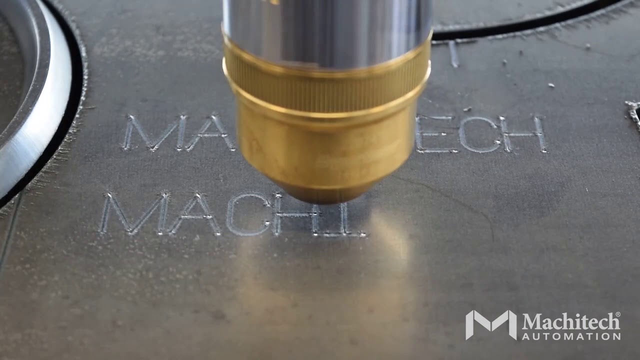 Plasma Etching using Argon - Hypertherm HPR400XD / Marquage à l'argon sur HPR400XD d'Hypertherm