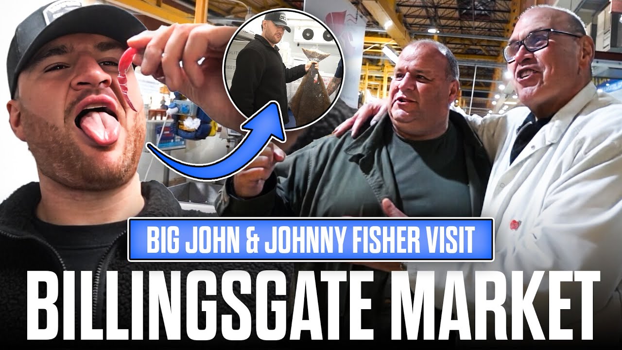 Big John and Johnny Fisher demolish scallop and bacon rolls at London&rsquo;s most historic fish market 🐟