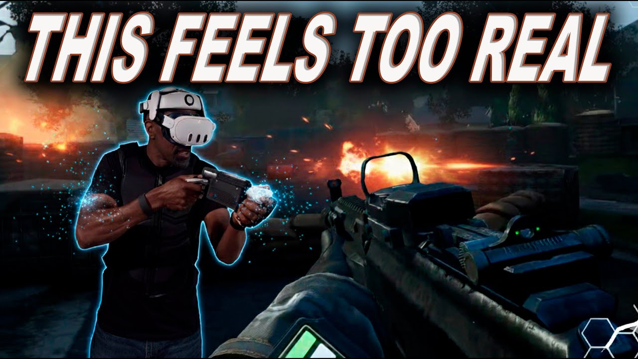 This VR Shooter Feels TOO REAL! (Zero Caliber 2 VR Gameplay)