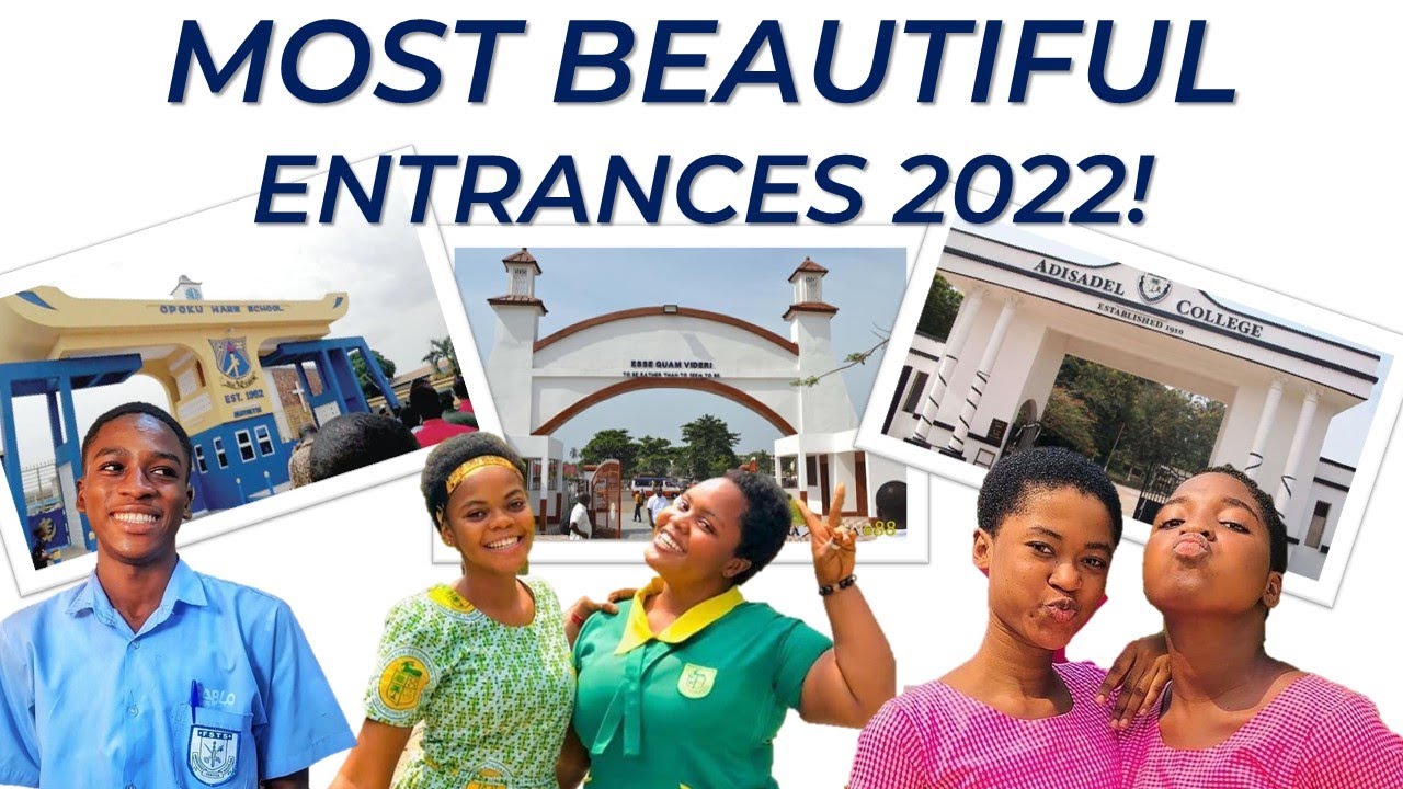 TOP 10 MOST BEAUTIFUL SENIOR HIGH SCHOOLS (SHS) MODERN ENTRANCES IN GHANA