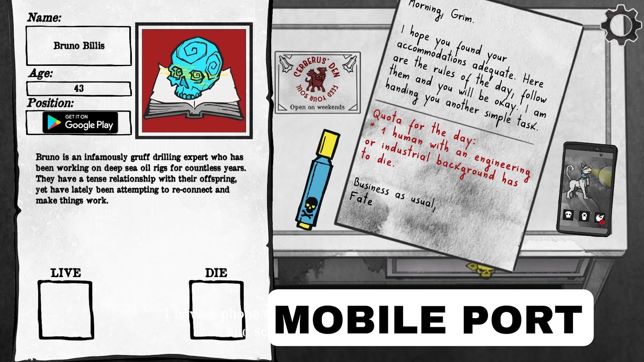 Death and Taxes Mobile Placeholder Gameworks HD Android Gameplay 2024