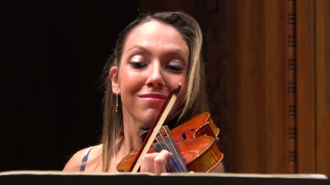 Alexandra Cooreman & Matthieu Cognet - Ravel Sonata for violin and piano No. 2. M. 77