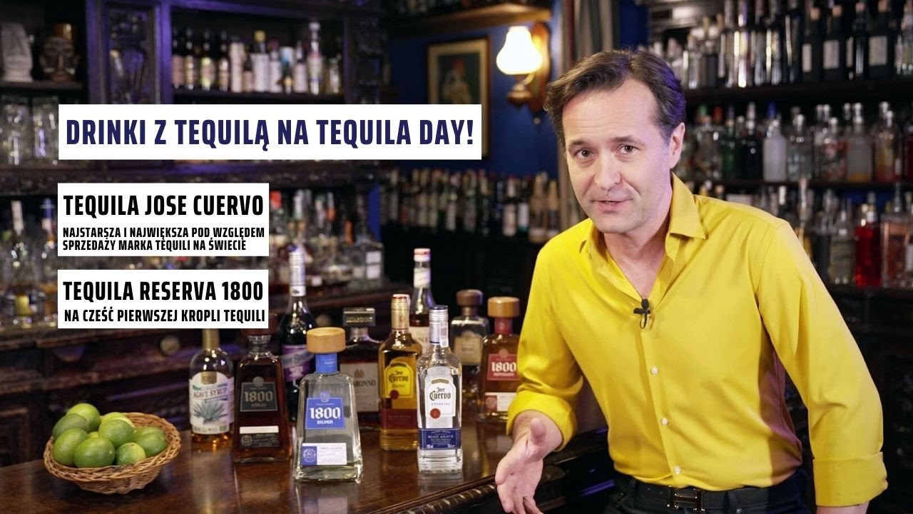 Najstarsza marka tequili na świecie - Jose Cuervo oraz Reserva 1800. Przepisy na drinki z tequilą!