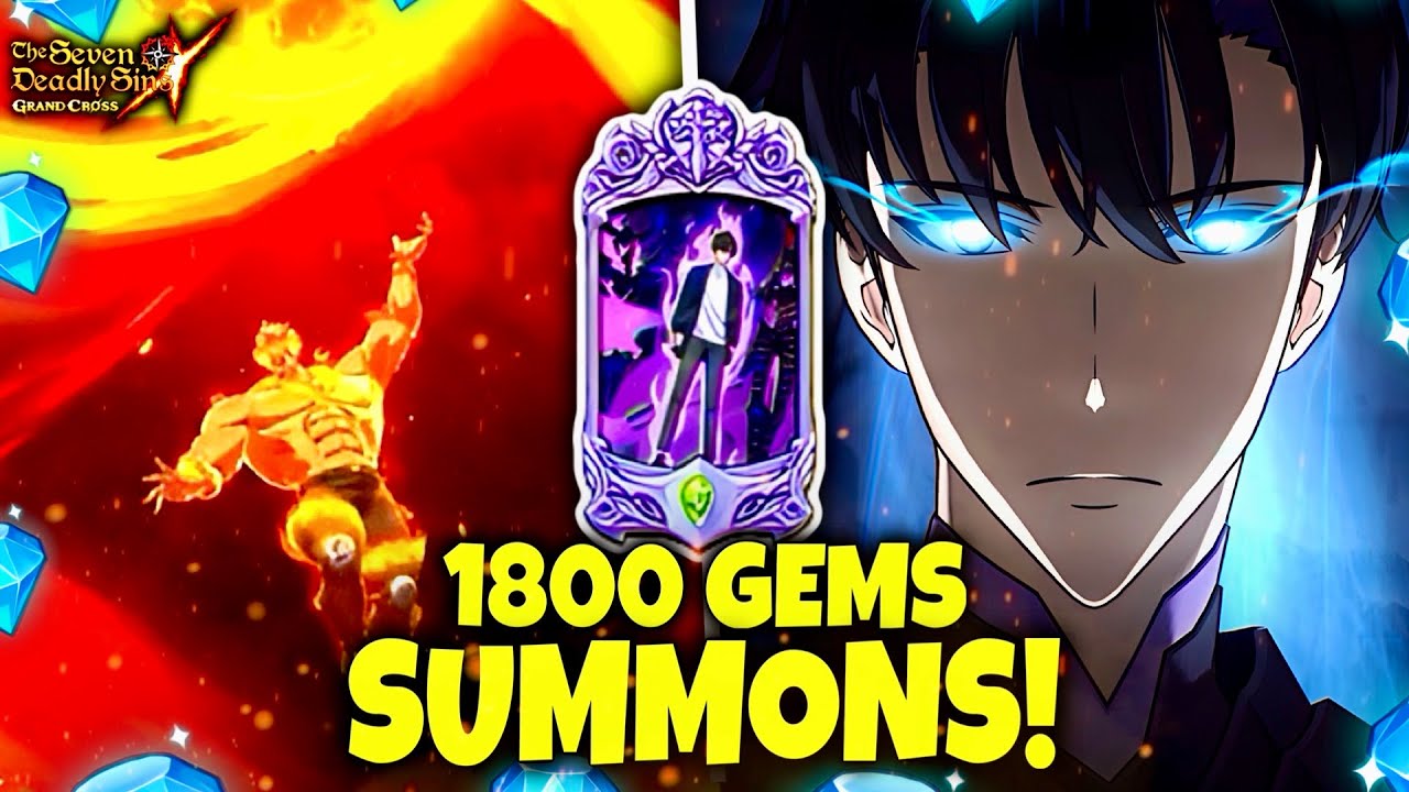 L'HO MAXATOOOO😍!! SCULO SOLO LEVELING ALL-IN SUMMONS! - Seven Deadly Sins Grand Cross ITA
