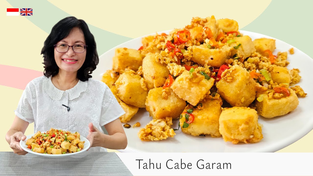 TAHU CABE GARAM ALA RESTORAN, KRES PEDAS GURIH, BIKIN NAGIH!