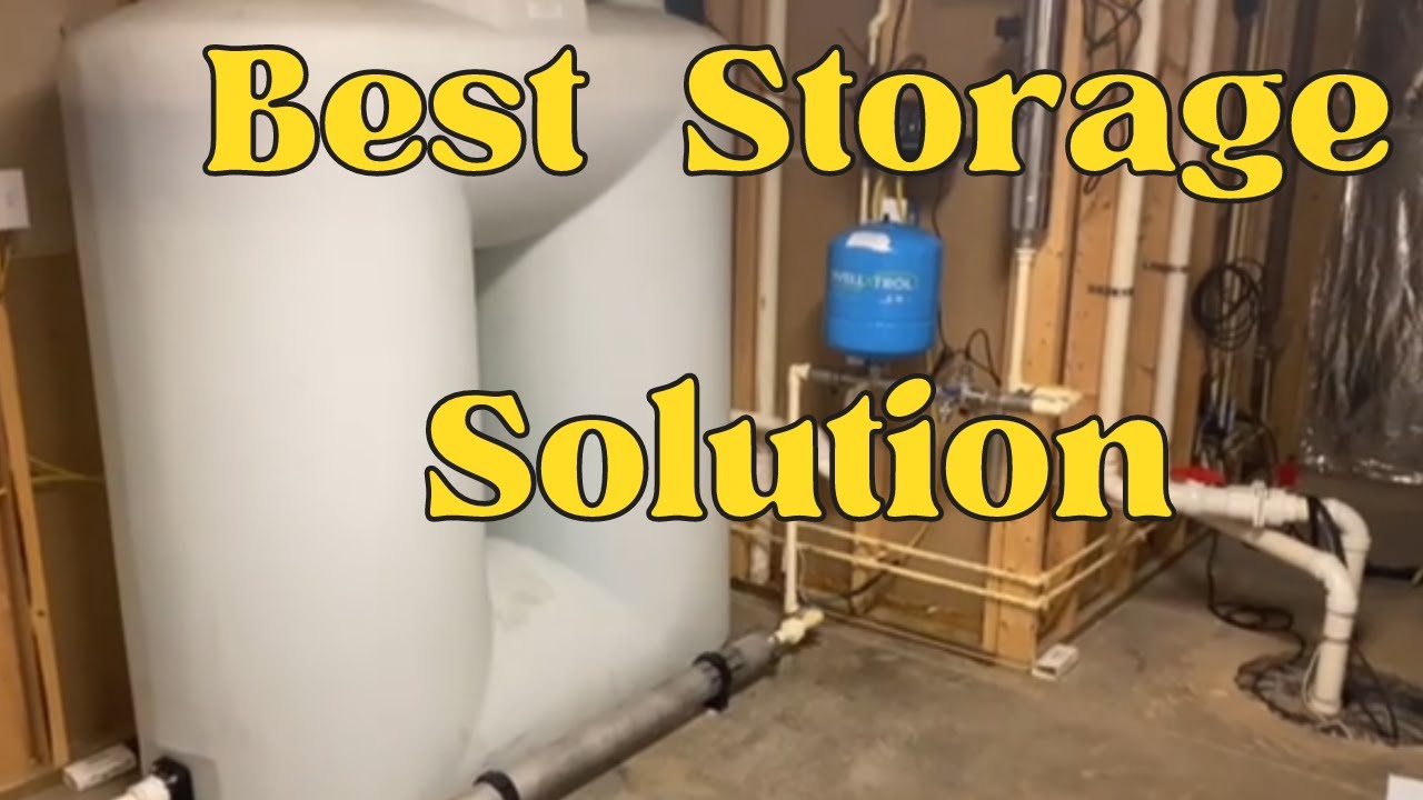 Low Yield Well Water Storage System