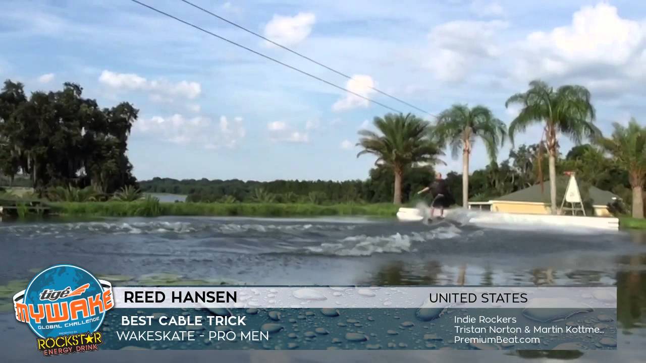 Reed Hansen - Wakeskate - Best Cable Trick - Pro Men