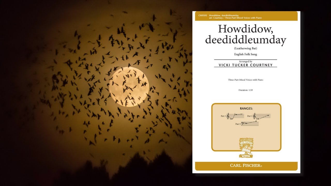 Howdidow, Deediddleumday (CM9595) arr. Vicki Tucker Courtney