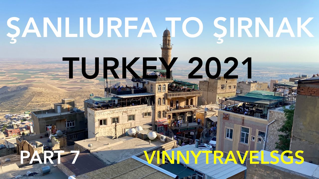 Turkey 2021 motorcycle trip (Part 7: Şanlıurfa - Dara - Mardin - Midyat - Nusaybin - Cizre - Şırnak)