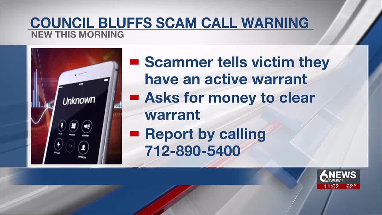 CBPD warning of bail scam via phone