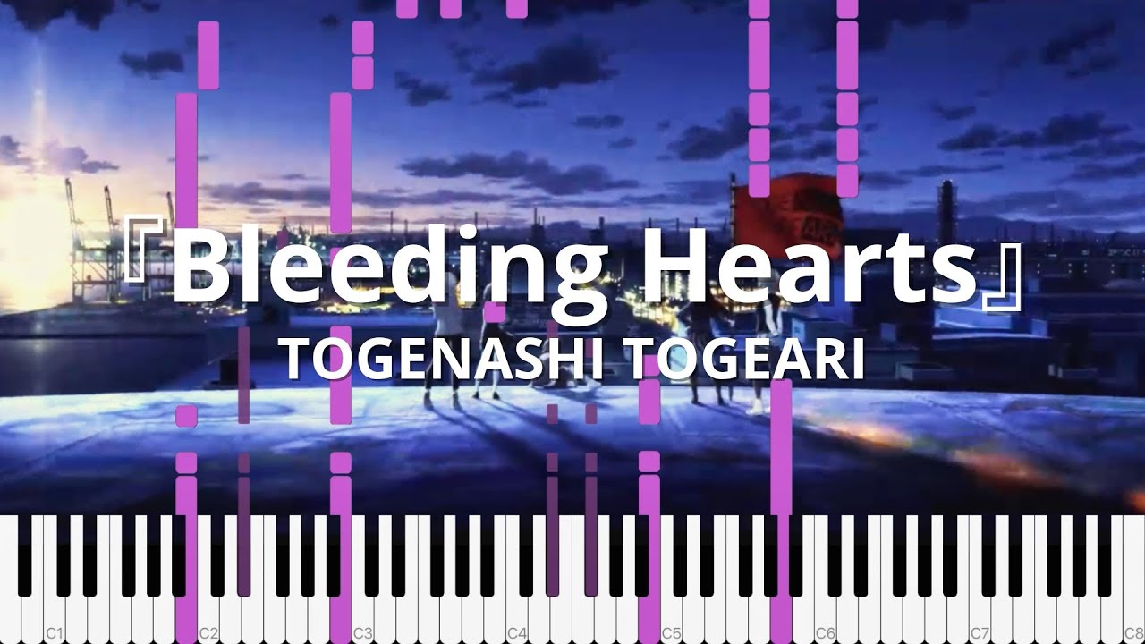 Girls Band Cry - 「Bleeding Hearts」 - Togenashi Togeari - Piano Arrangement - トゲナシトゲアリ「爆ぜ て咲く」 - ピアノ
