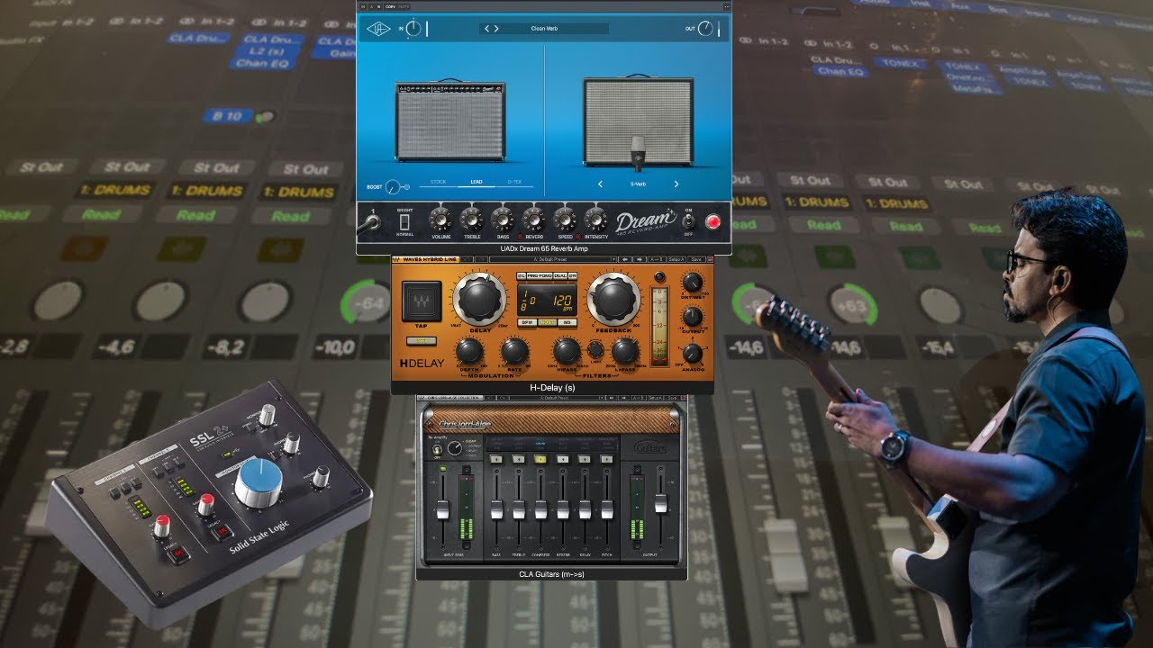 Como Tocar Guitarra ao Vivo Usando Plugins (Setup Profissional e Simples)