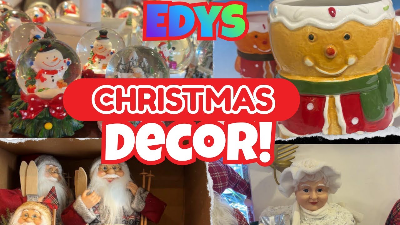 ලස්සනම CHRISTMAS decorations ගන්න තැනක් 🎄🎅🏻| EDYS Colombo ☃️♥️#edys #christmas2025 