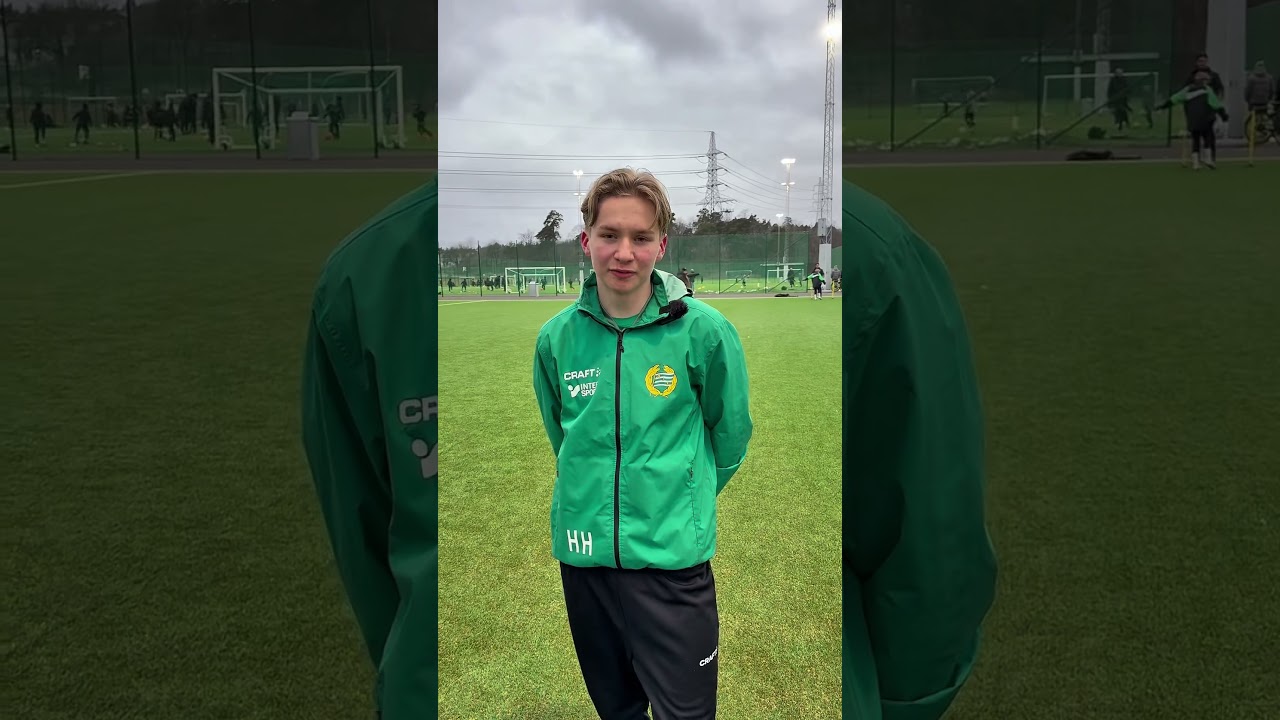Intervju med talangen Hugo Hoffsten!⚽️ #fotboll24