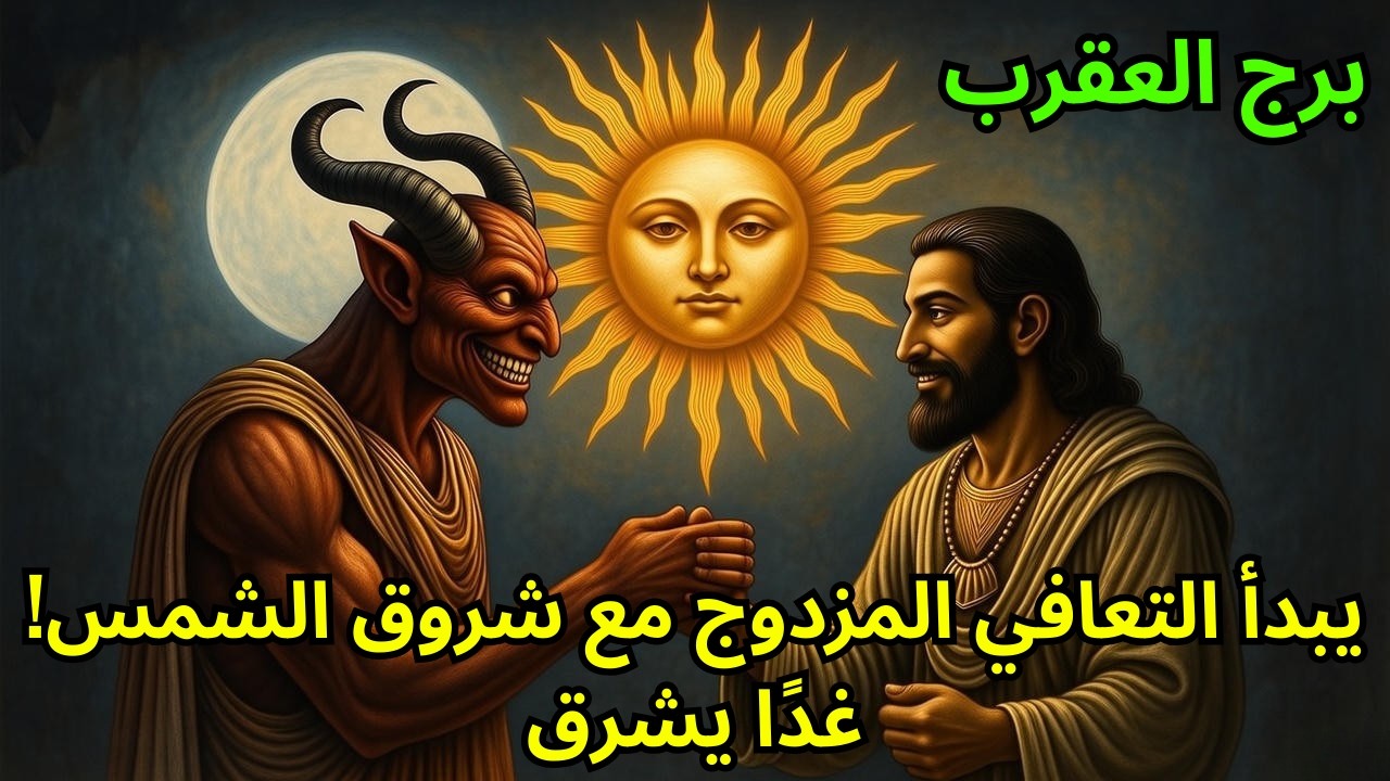 برج العقرب ♏ – غدًا يحمل معه عودة قوية ومضاعفة! 💎🔥 عودة قوية وولادة جديدة عميقة تتكشف