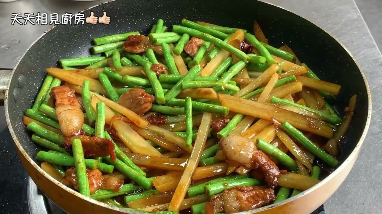 豆角焖面很多人第壹步就做錯了，難怪不好吃，今天分享正確做法！#家常菜 #like #cooking #美食 #美食教程 #delicious #烹飪 #美味