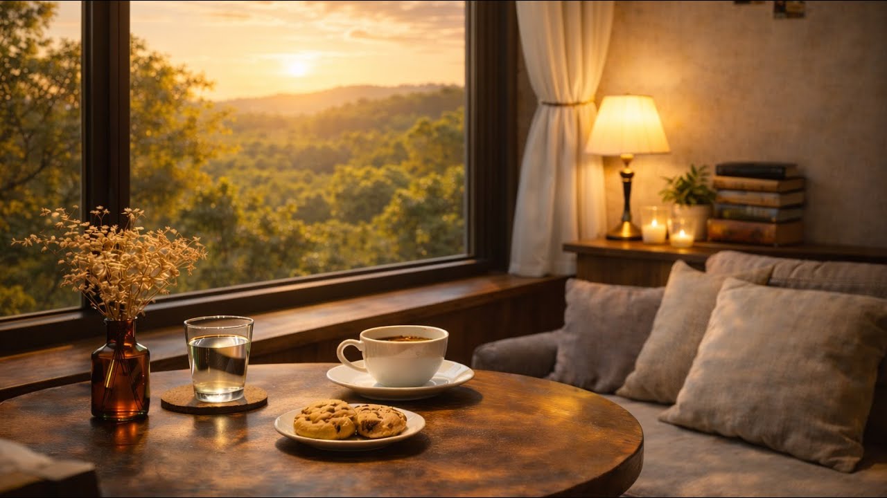 Cozy Cafe Background Music ☕ Soft & Warm Cafe Ambience
