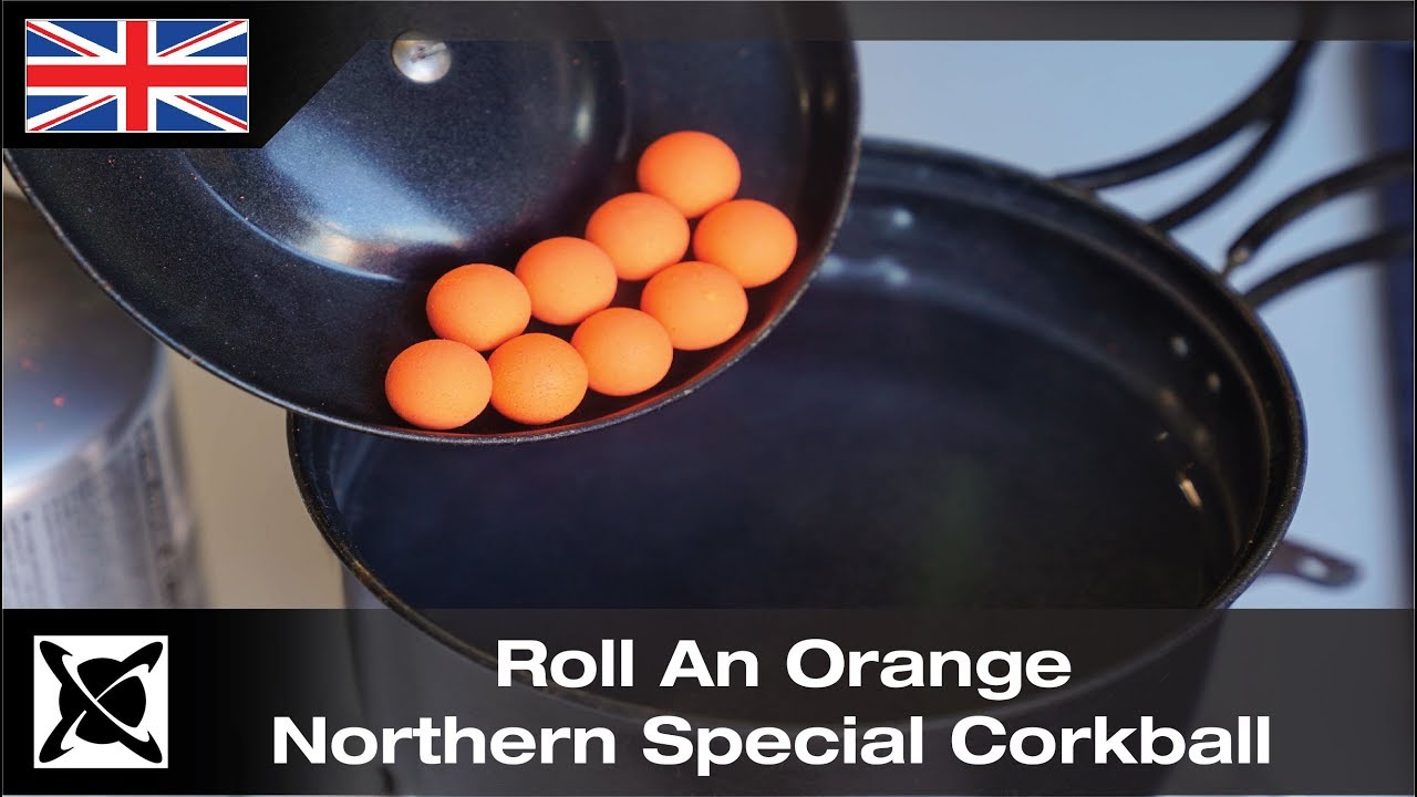 ***Carp Fishing*** Roll Northern Special Orange Corkballs