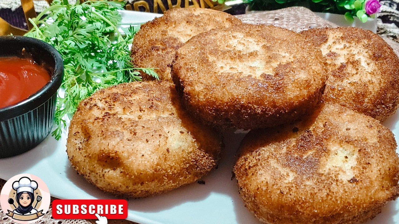 Crispy Bread Aloo Patties | Special Ramadan Iftar Snack😋🌙#trending #easyrecipe #flavoursbyshaista