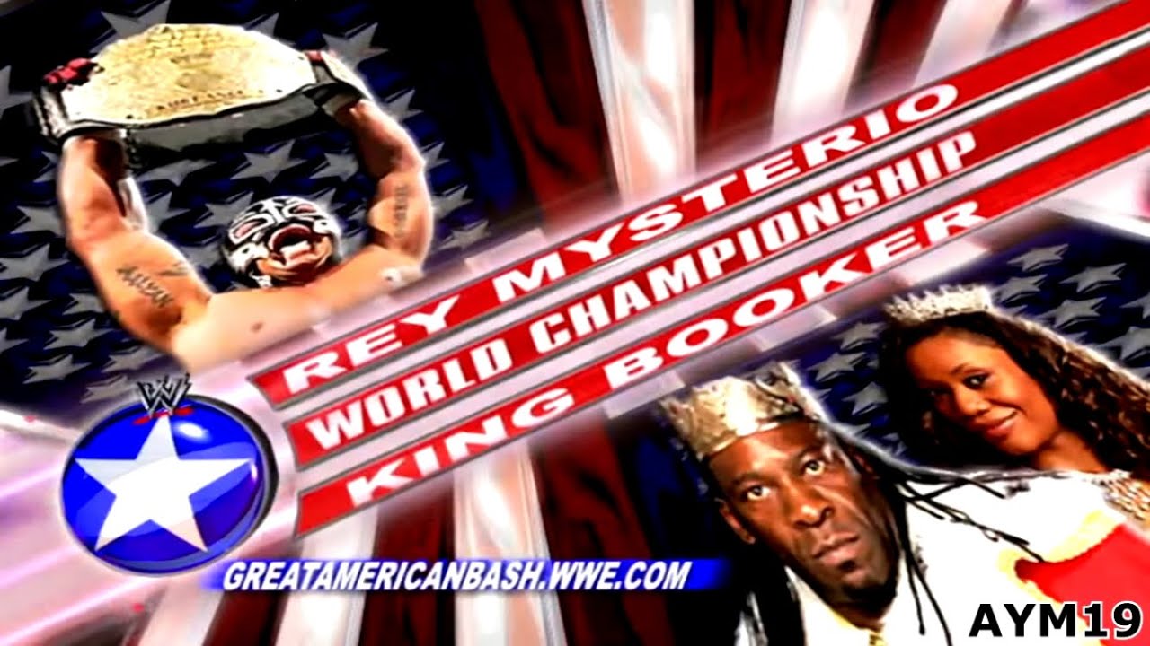 Rey Mysterio vs King Booker The Great American Bash 2006 Highlights