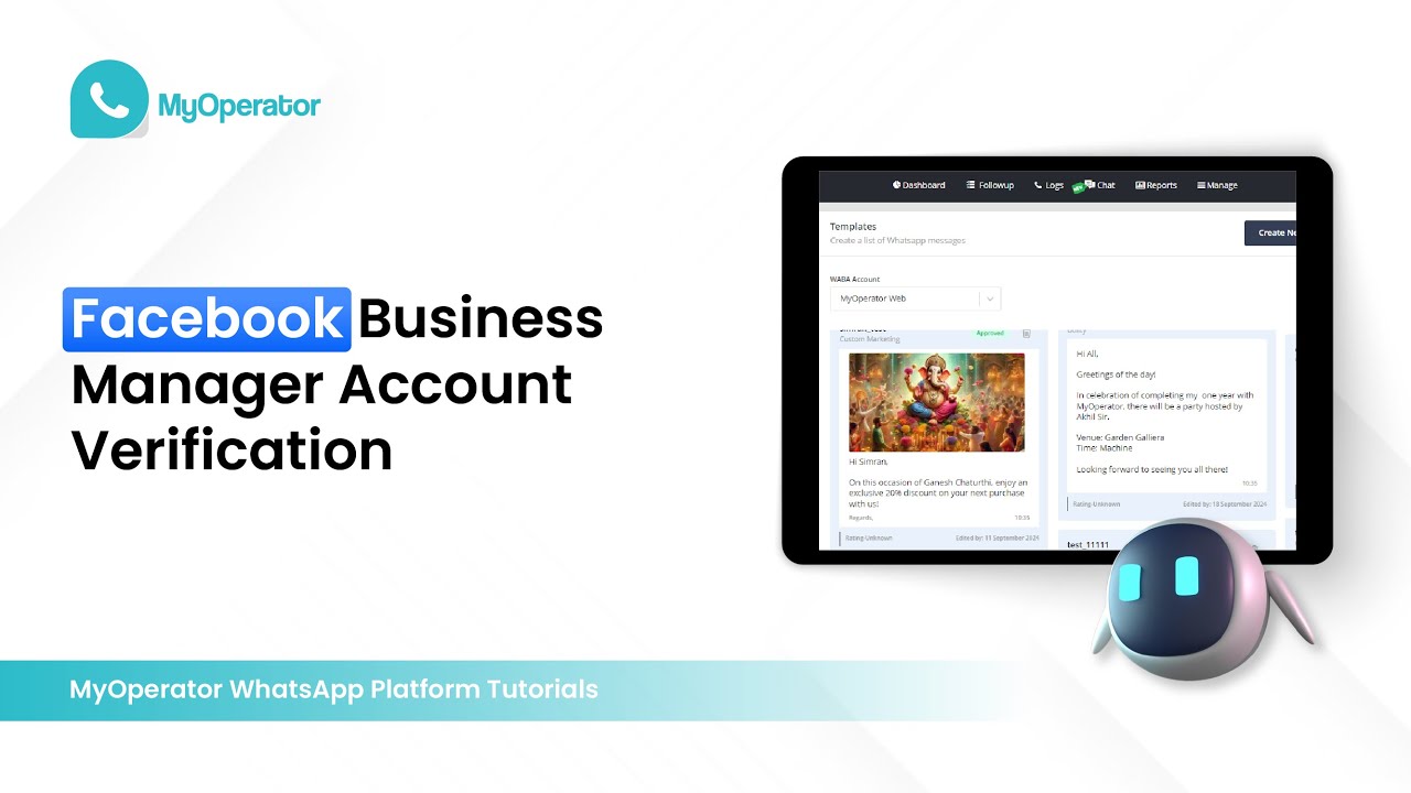 Facebook Business Manager Verification Process | FBM Verification | MyOperator WhatsApp Business API
