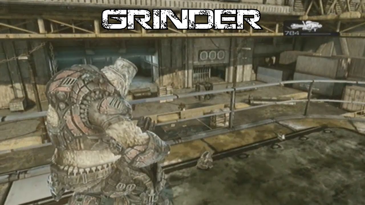 Gears of War 3 - Grinder Gameplay (Campaign Mod)