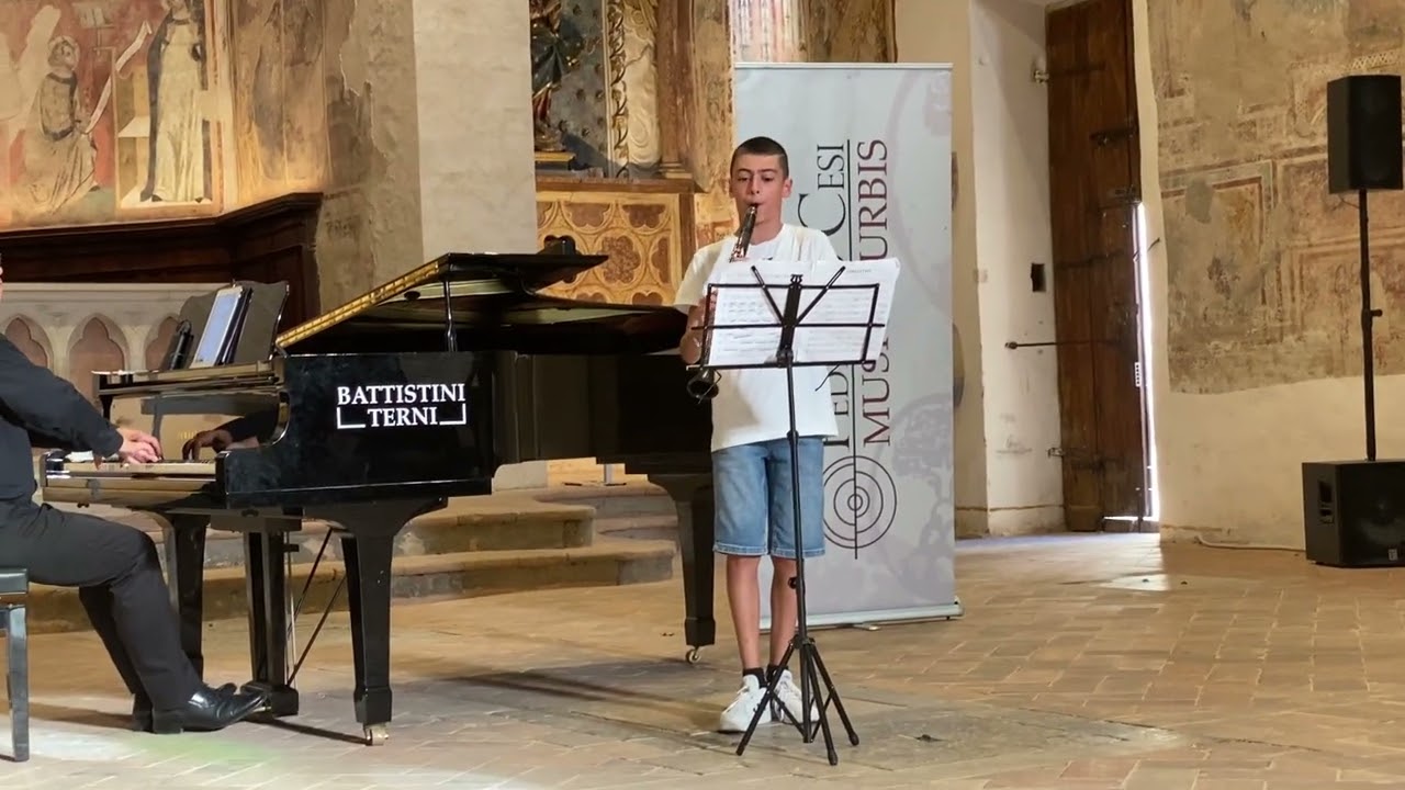 Damiano D'Angelo Masterclass con il M°Romolo Tisano, Trevi.