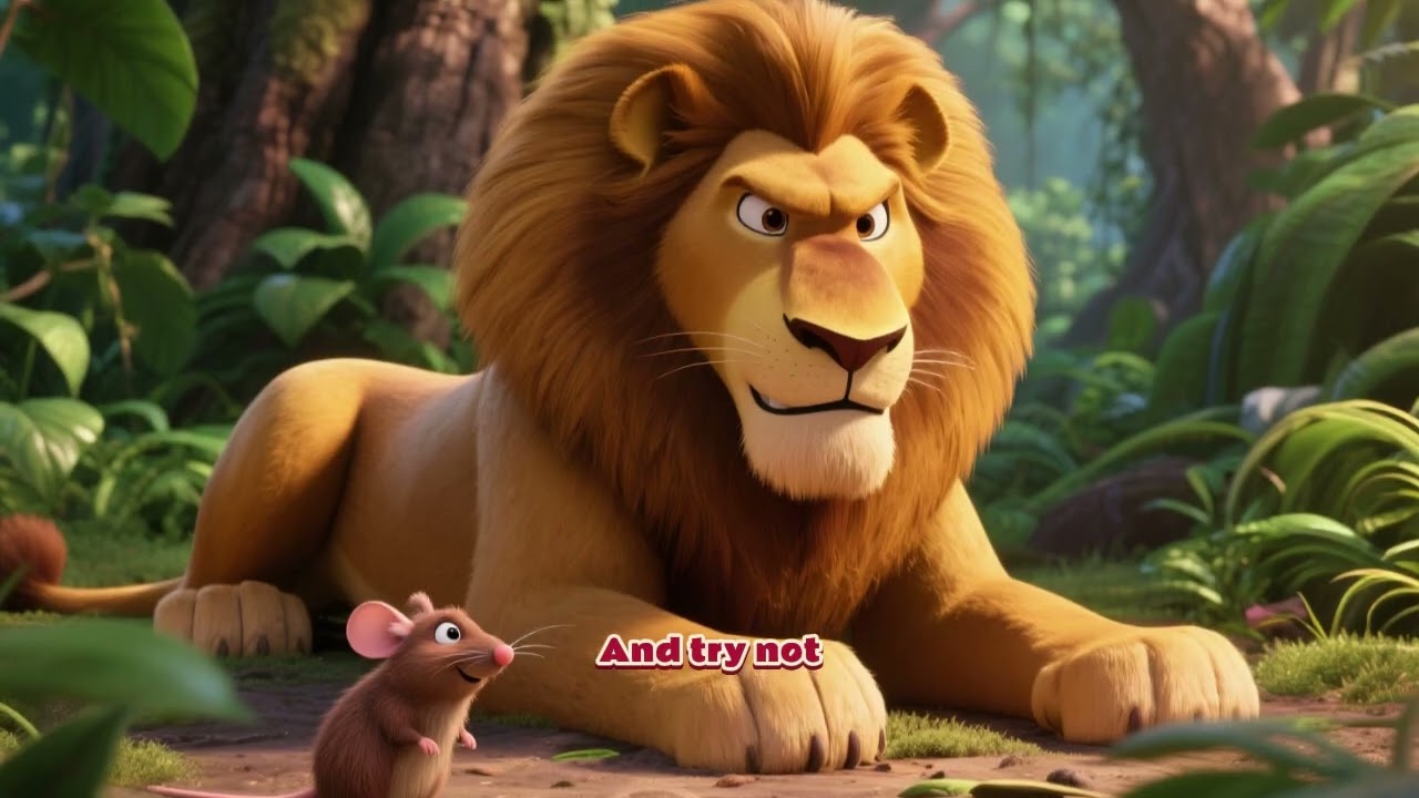 Fable No.1: The Lion and The Mouse 