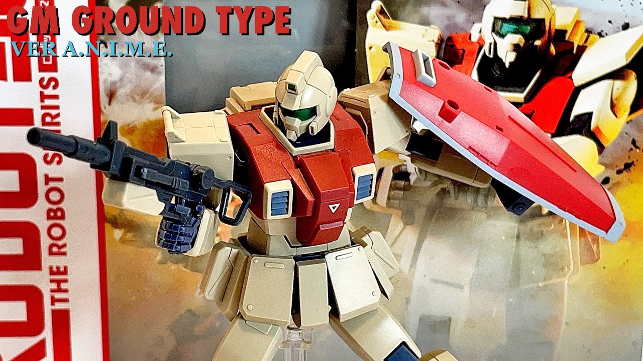 Robot Spirits RGM-79(G) GM Ground Type (ver. ANIME) Review