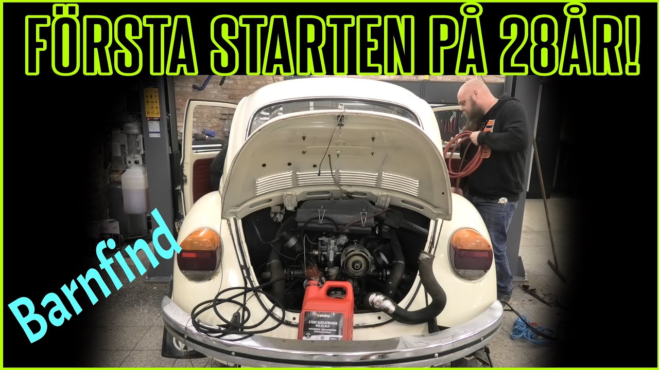 Första starten på 28 år! -  BILEN FINNS PÅ AUKTION!