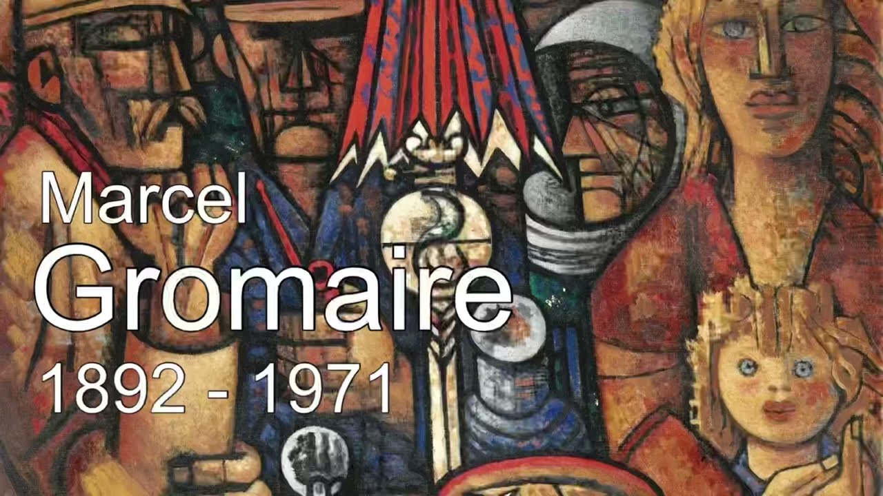 Marcel Gromaire - 77 paintings [HD]