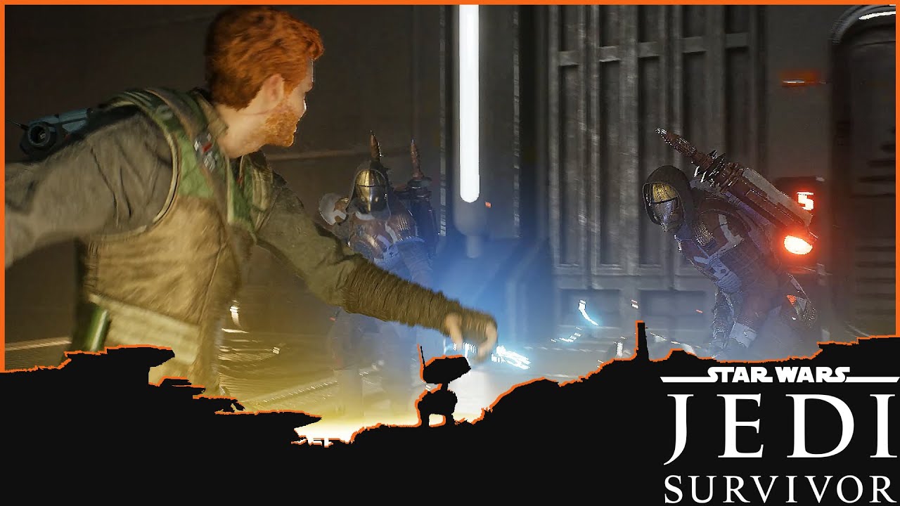 Star Wars Jedi Survivor Part 12 : Located Zee..But How Do We Get To The Lift? Use The Force To PULL