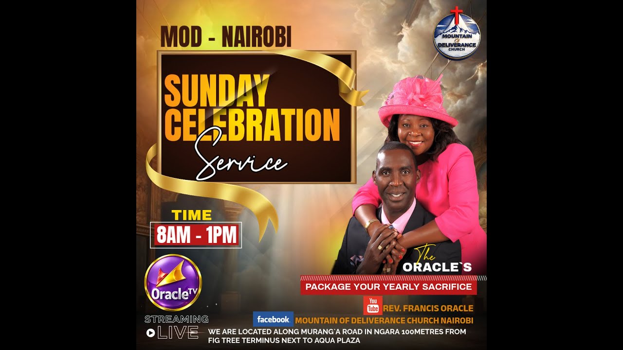 COMMANDING EVIDENCE BY SACRIFICE || SUNDAY CELEBRATION SERVICE || DR. ORACLE