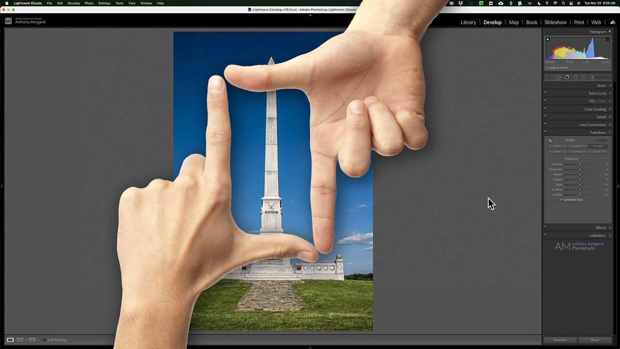 How to Use GUIDED UPRIGHT in LIGHTROOM