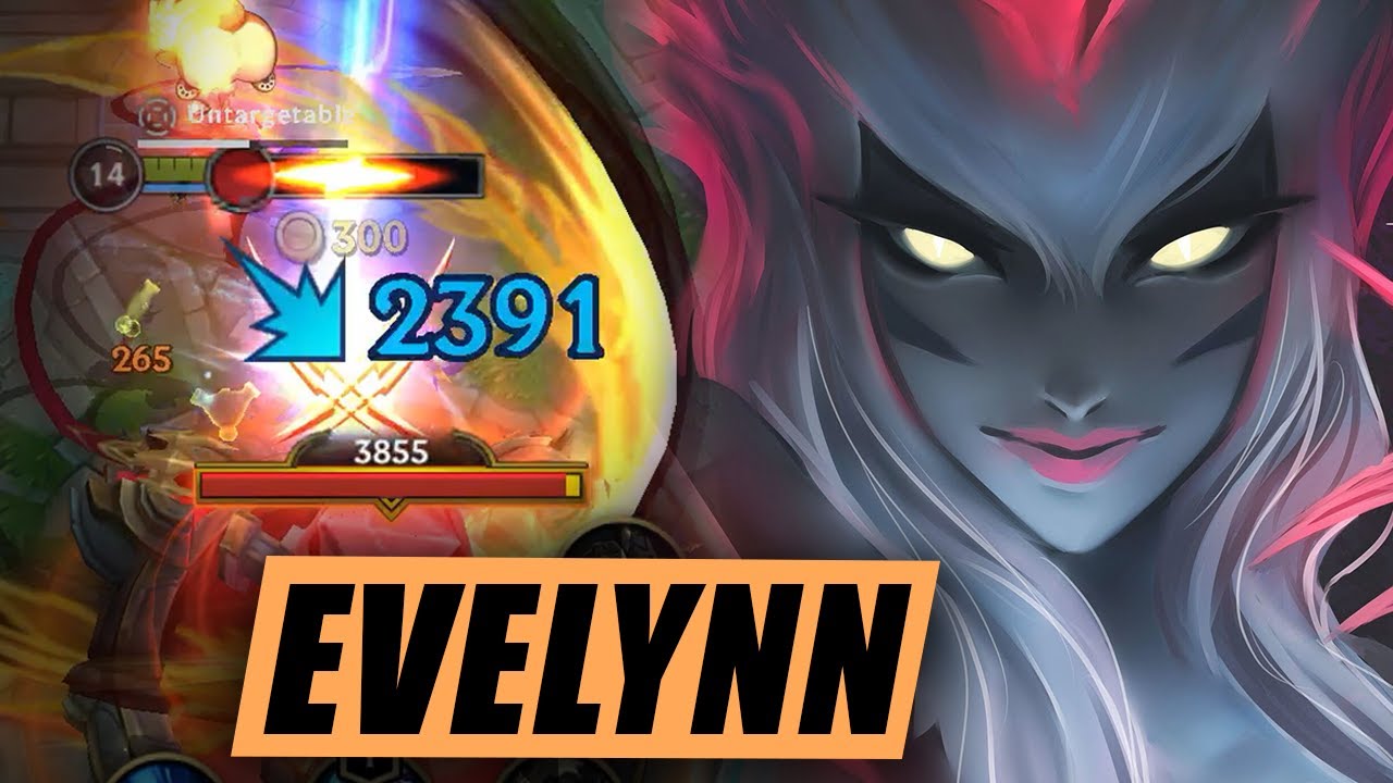 EVELYNN ONE SHOT COMBO | 2391 CRIT DAMAGE (UNCUT) GAMEPLAY