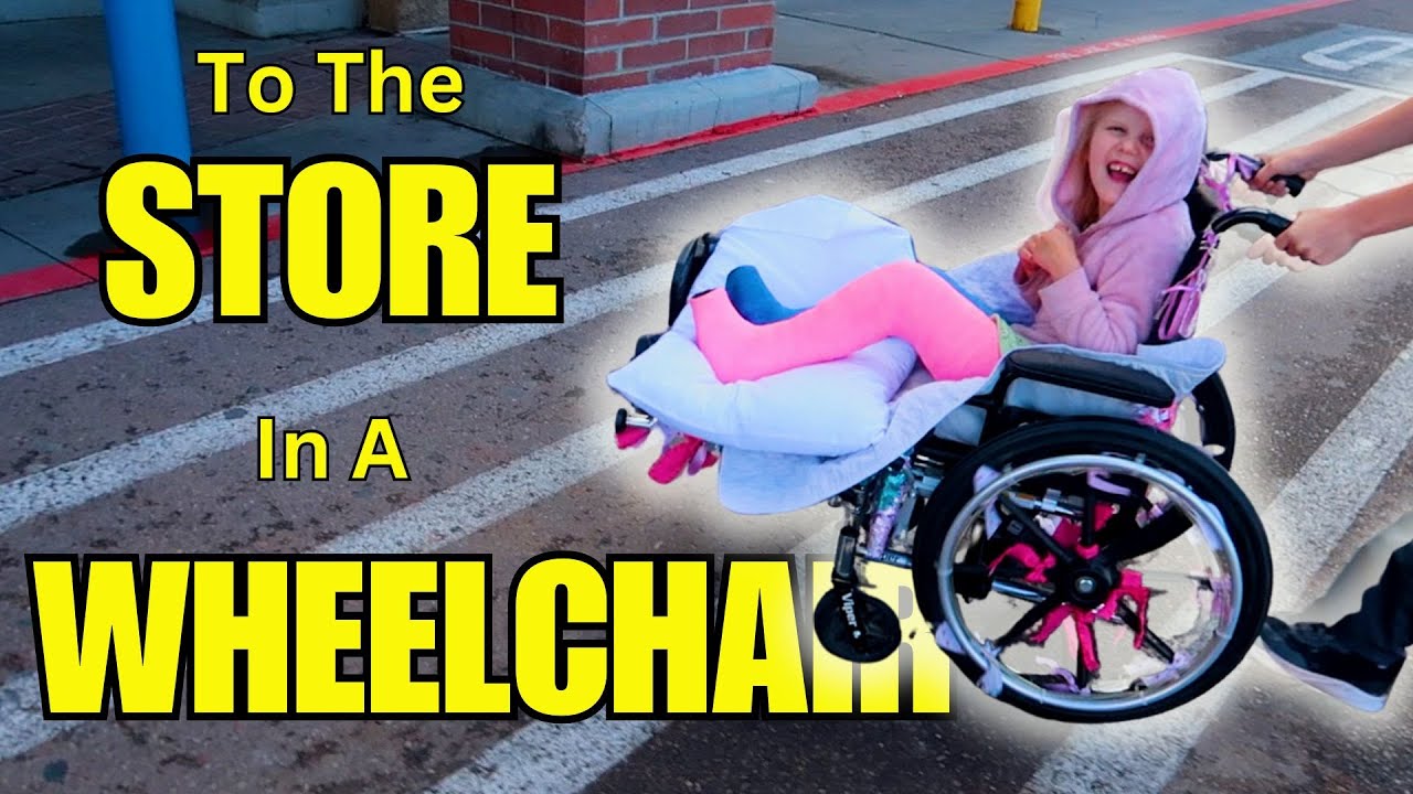 FIRST trip to the STORE in a WHEELCHAIR 👩‍🦽