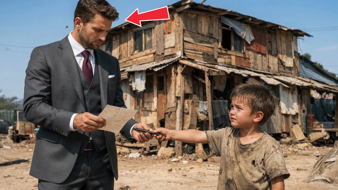 SIGNORE, COMPRA LA MIA CASA DISSE IL RAGAZZO AL MILIONARIO&hellip; E ALLORA LUI PRENDE UNA DECISIONE!