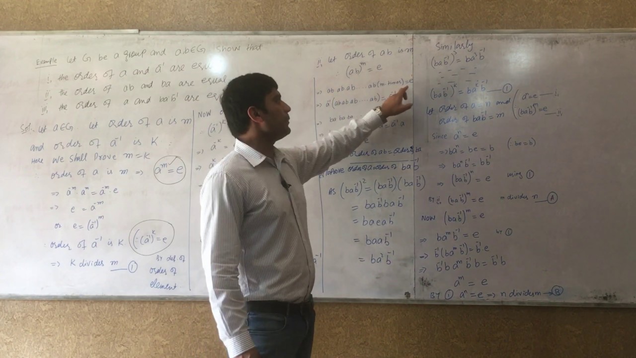 Mathematics (Algebra 1 leccture 2 ) Group by Prof. FAIZAN HAFEEZ
