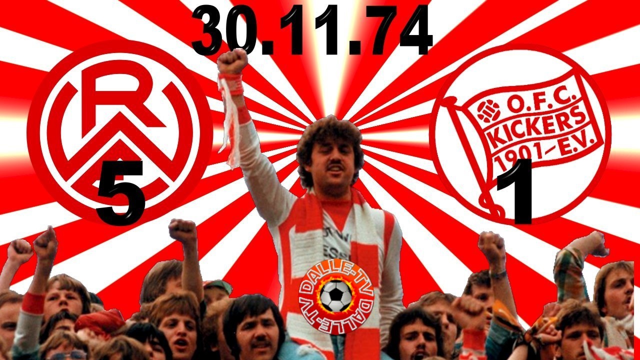 Rot Weiss Essen - Kickers Offenbach  5:1 / 1974