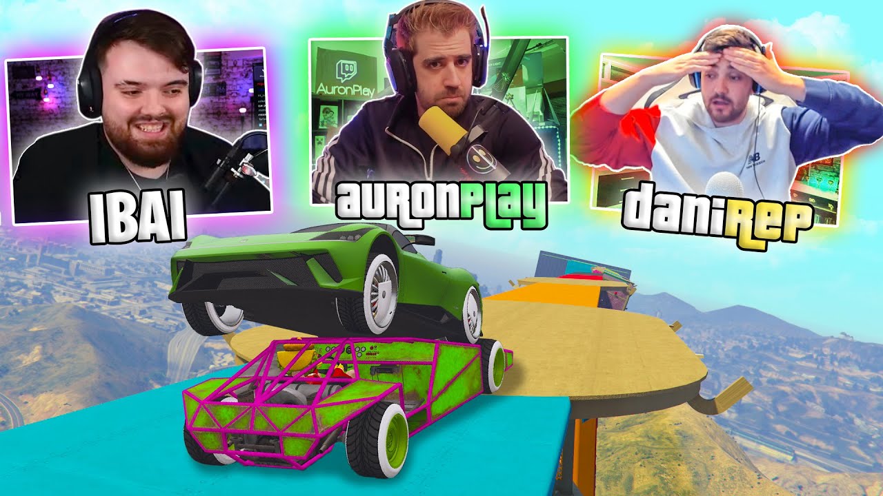 CARA A CARA INCREIBLE! AURONPLAY SE RIE DE MI!! - GTA V ONLINE