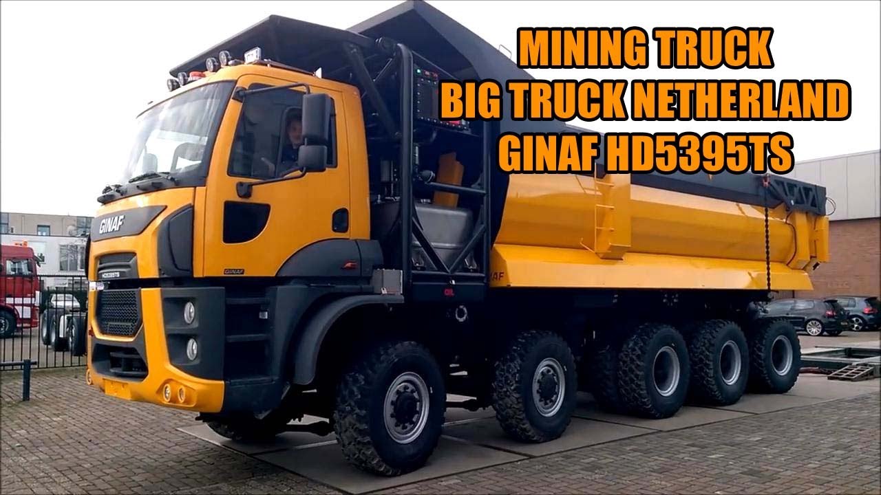 BIG TRUCK NETHERLAND GINAF HD 5395 TS - MINING TRUCK CONSTRUCTION
