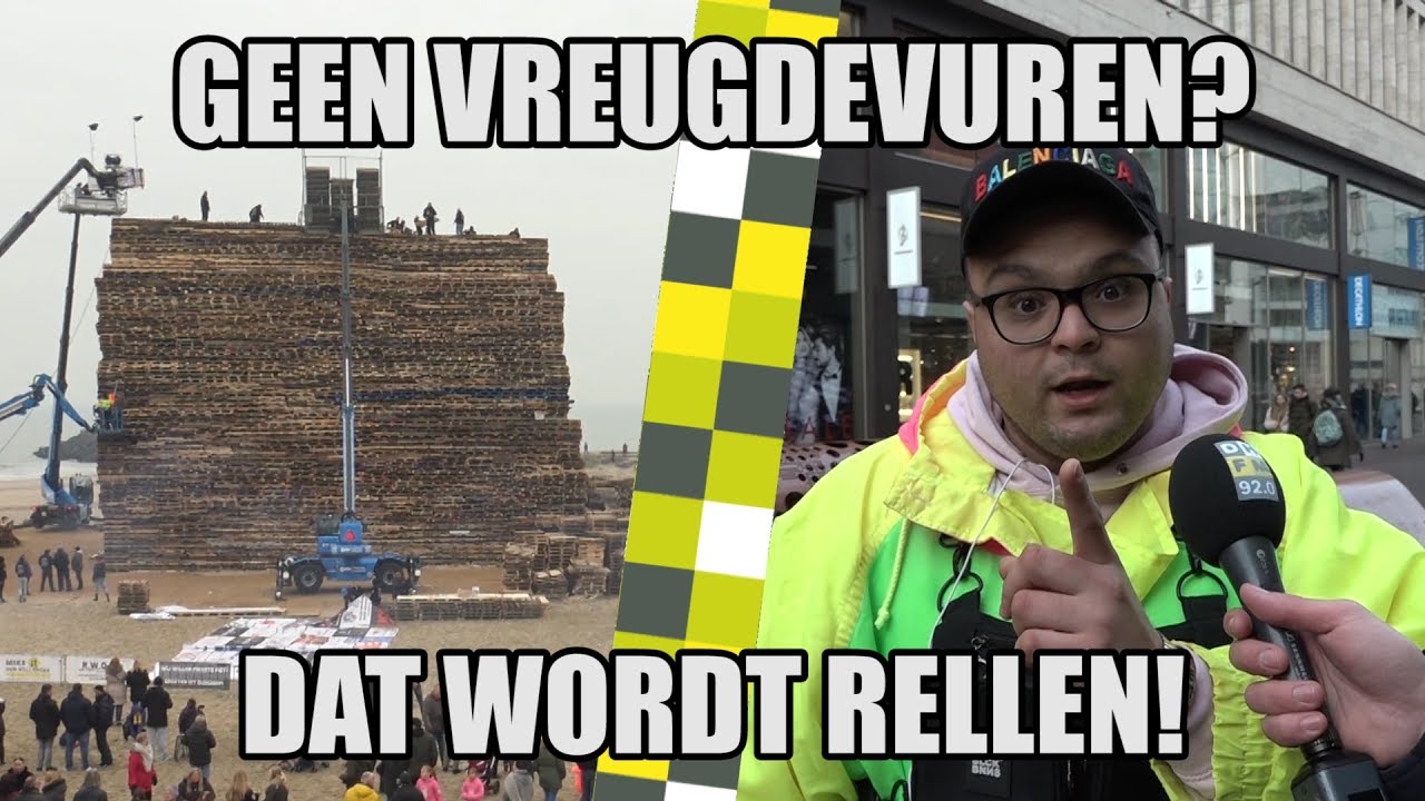 Straatvraag: Geen vreugdevuren.. Wat nu?