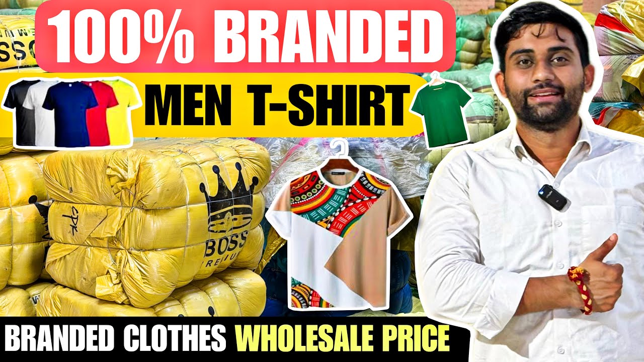 🔥Men T-Shirt🔥 | Puma , Adidas , Nike 🤩 | 100% Branded 🎉 | #export #wholesale #panipat #surplus 