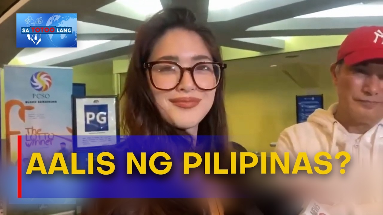 Kylie Padilla, aalis na lang daw ng Pilipinas kapag tumakbong bise ang ama | Sa Totoo Lang
