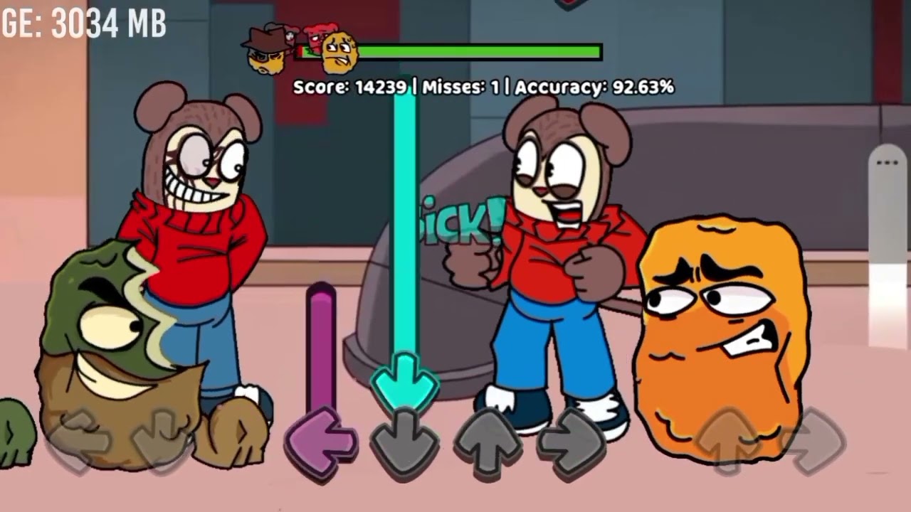 (FIXED!!) FNF MIRROR MATCH (but better) | GAMEPLAY 