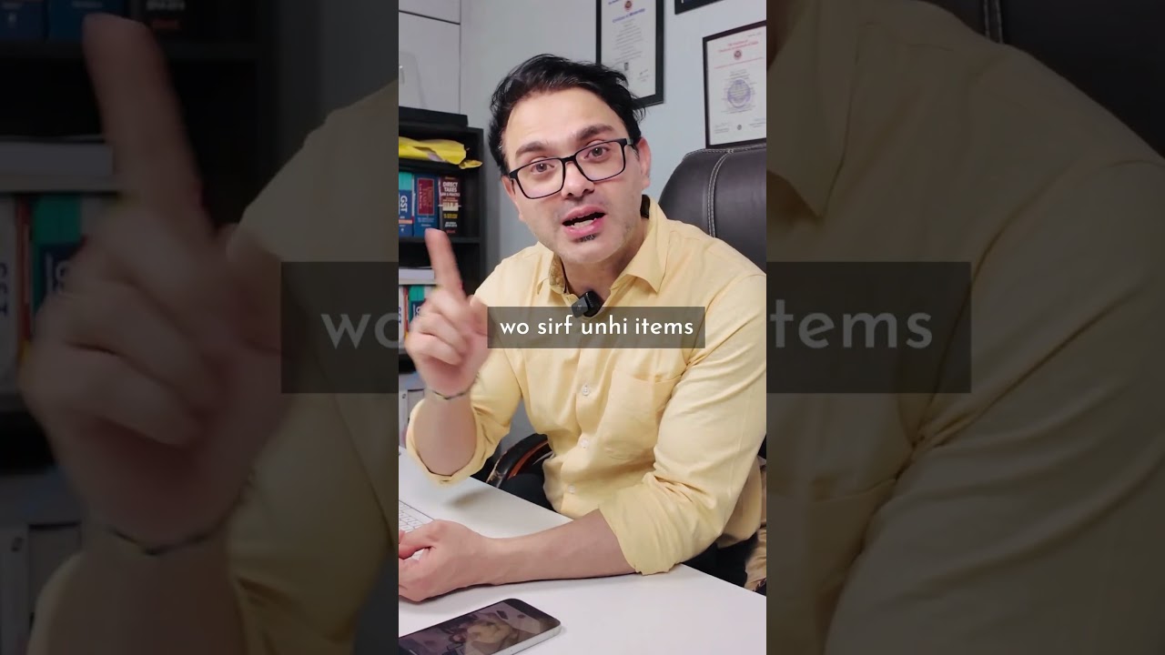 Don&rsquo;t buy every thing on your Gst Number | Be careful while purchasing on your GST Number | Gstguy