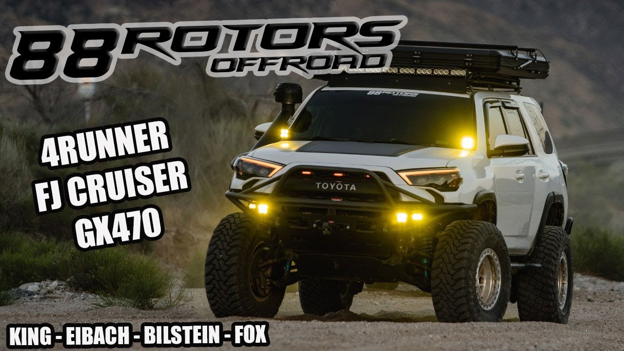 TOYOTA 4RUNNER, FJ CRUISER, & LEXUS GX470 VIDEO COMP!