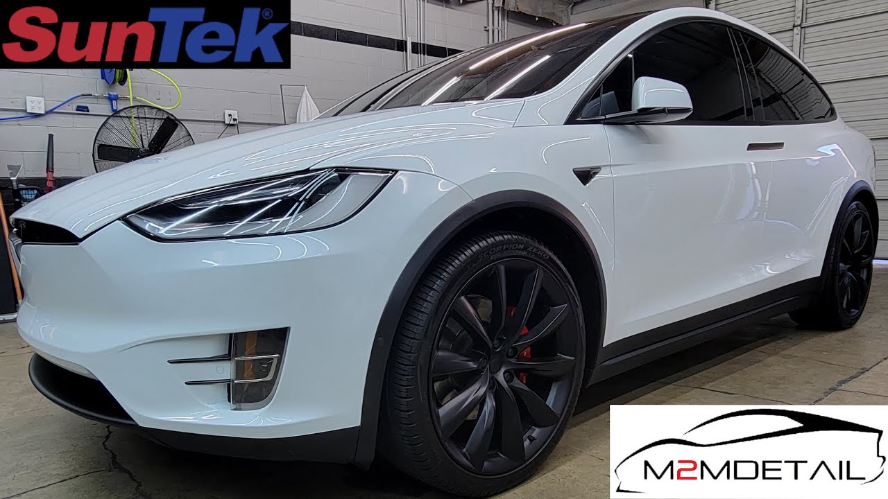 Model X Headlights (Paint Protection Film) SunTek Reaction