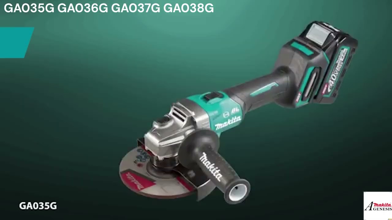 Makita Cordless Angle Grinder GA035G GA036G GA037G GA038G