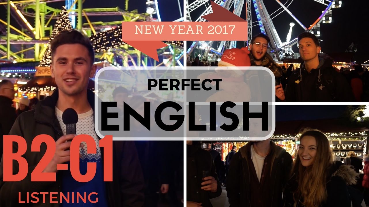 British English: New Years Resolutions 2017 - London Interviews